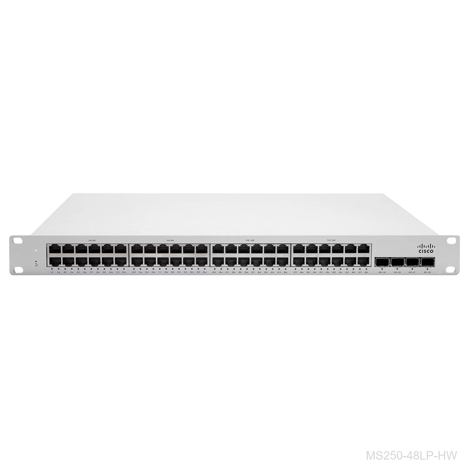 Cisco Meraki MS250-48LP-HW 48-Port Gigabit PoE Managed Switch
