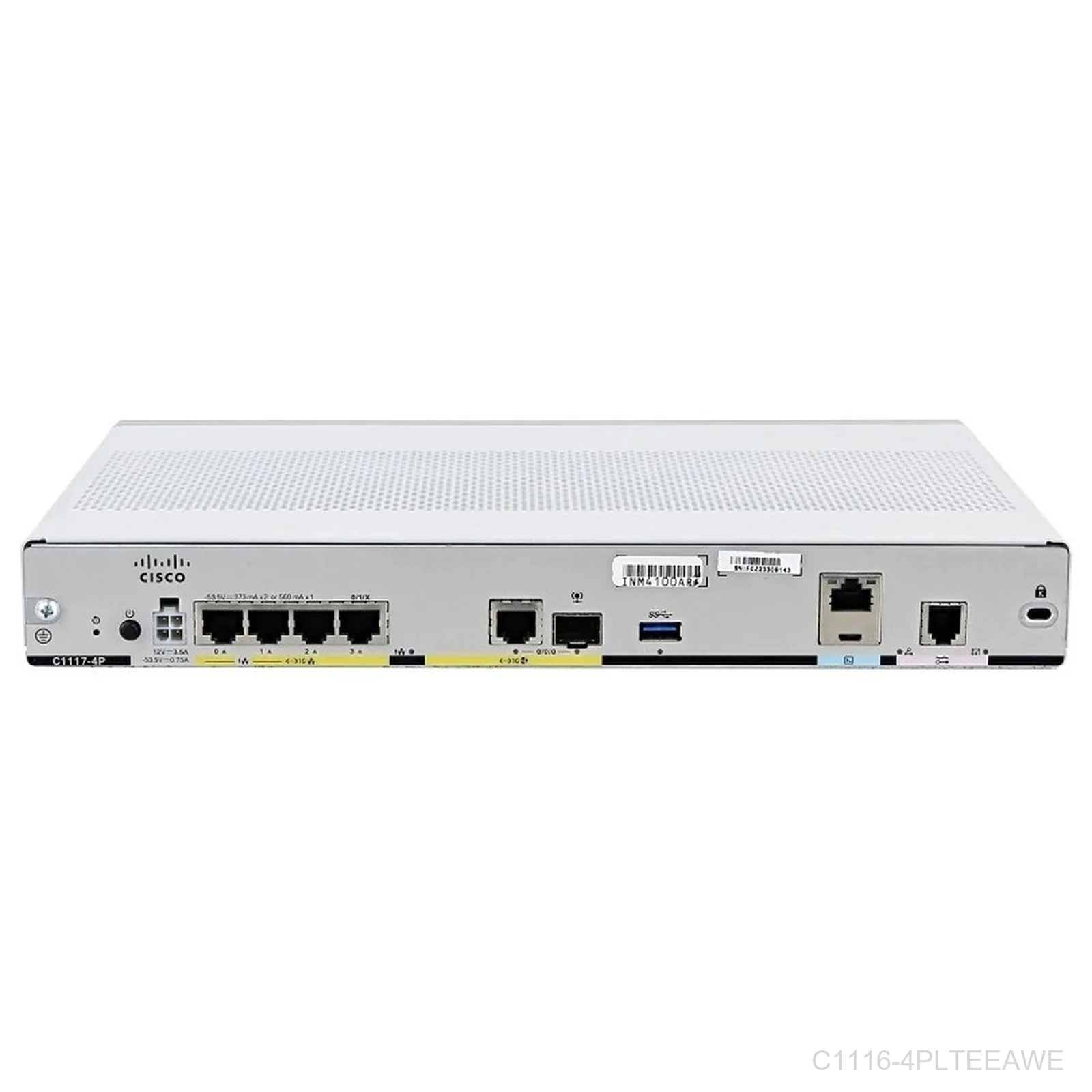 Cisco C1116-4PLTEEAWE ISR 1116 DSL Annex B/J, LTE and Wi-Fi 5 Router, E Domain