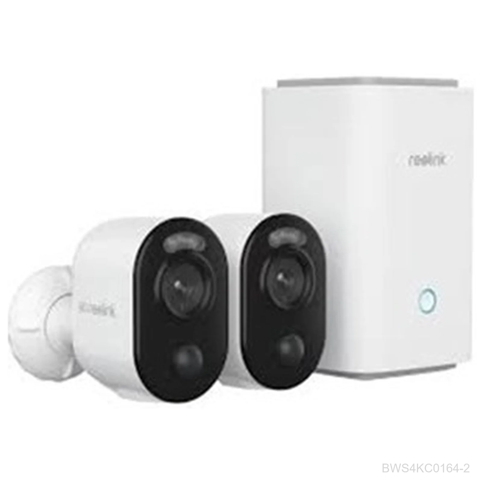 [BWS4KC0164-2] Reolink Home Hub with 2 x Argus 3 Ultra, 4K 8MP Ultra HD Wifi Battery/Solar-Powered Camera