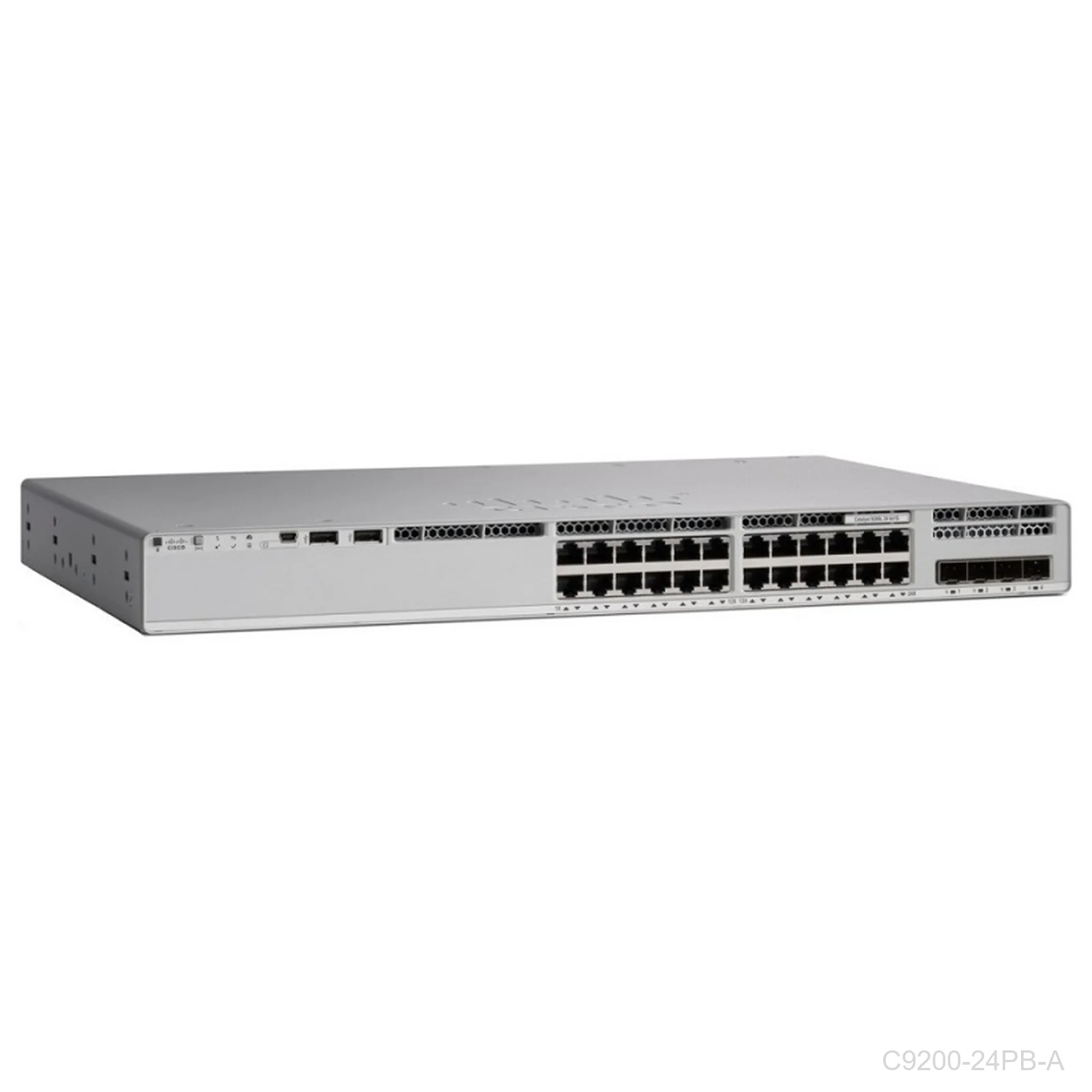 Cisco C9200-24PB-A Catalyst 9200 24-Port PoE+ Switch Network Advantage