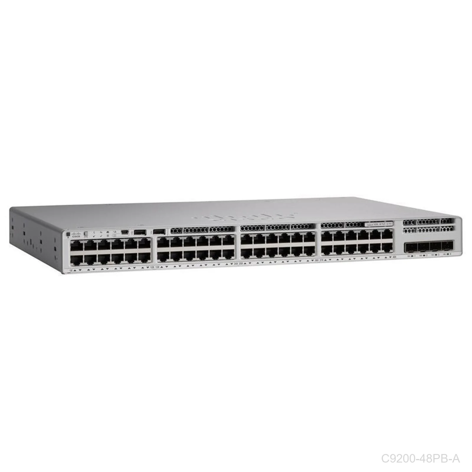 Cisco C9200-48PB-A Catalyst 9200 48-Port PoE+ Switch Network Advantage