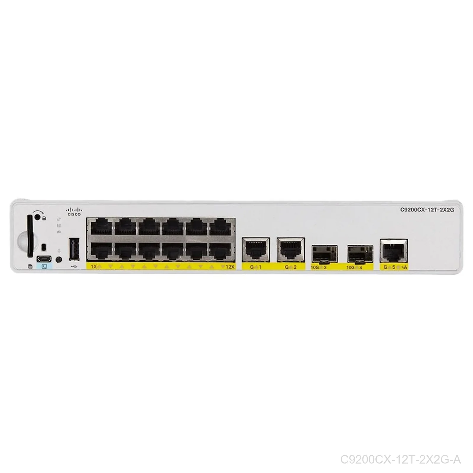 Cisco C9200CX-12T-2X2G-A Catalyst 9200CX 12-Port Data Switch Network Advantage