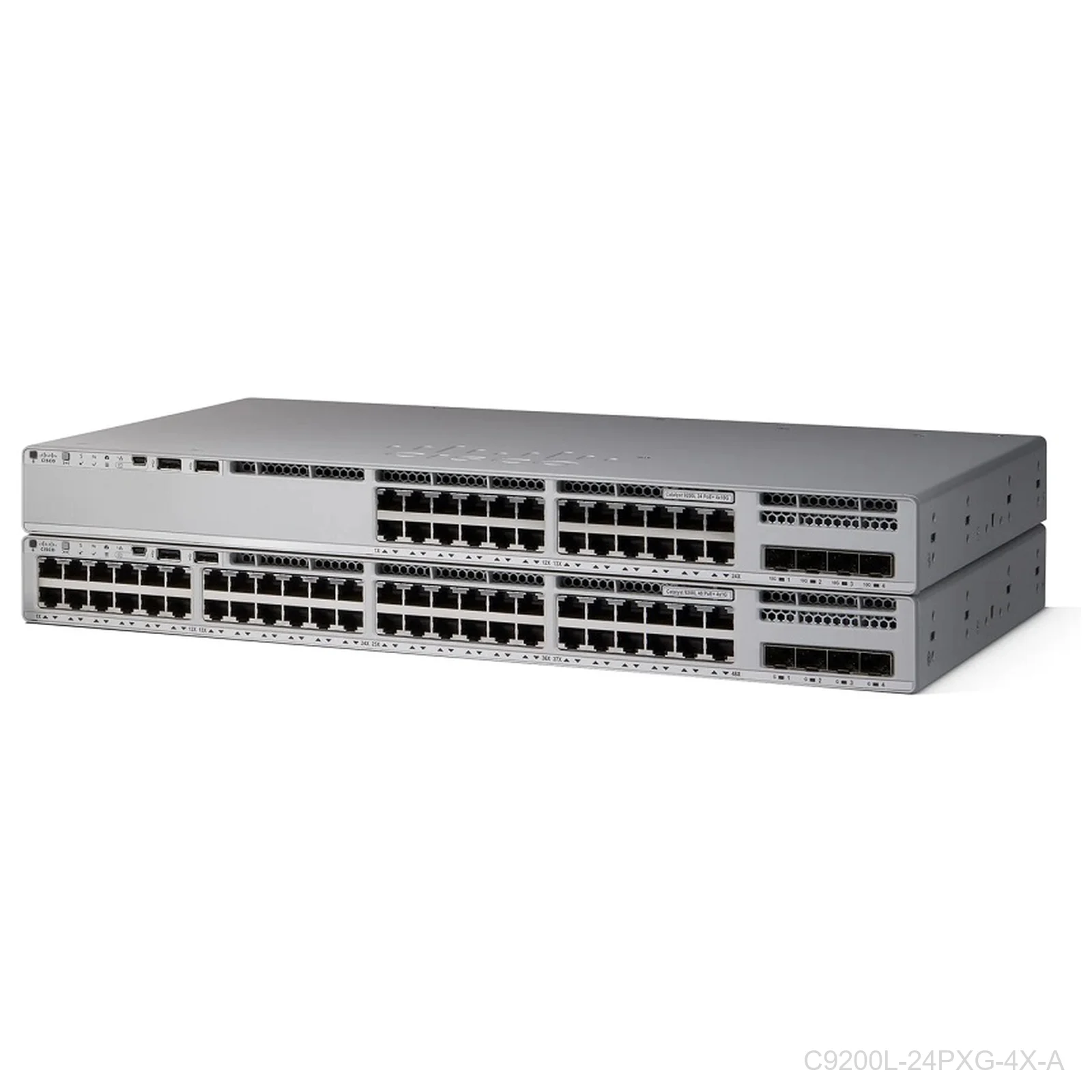 Cisco C9200L-24PXG-4X-A Catalyst 9200L 24-Port PoE+ Switch Network Advantage