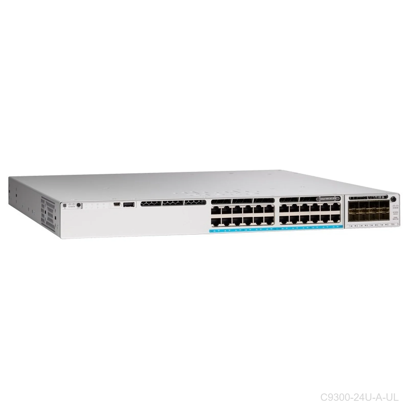 Cisco C9300-24U-A-UL Catalyst 9300 24-Port UPOE Switch Network Advantage