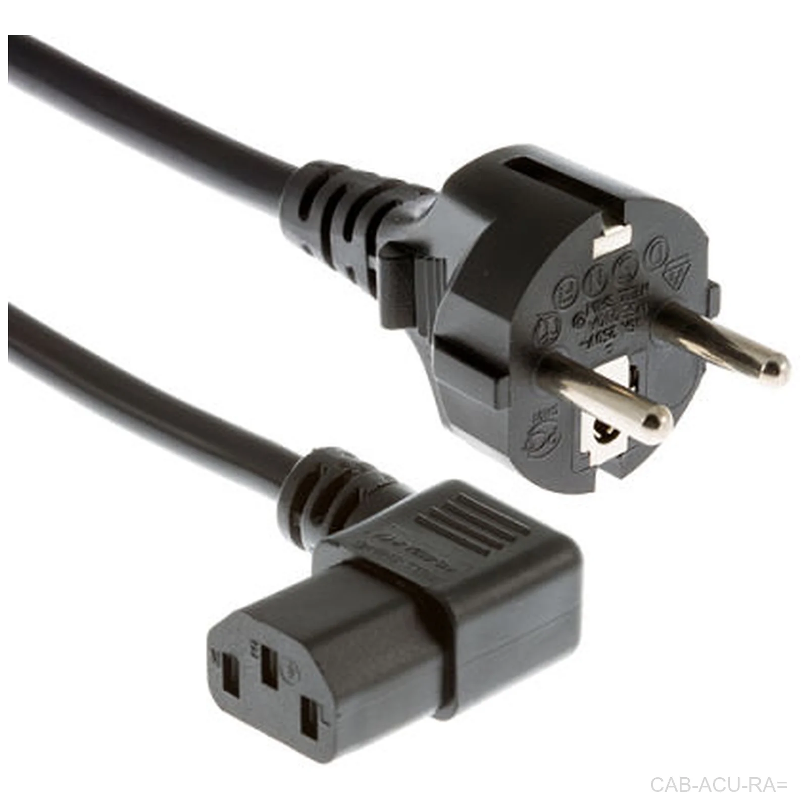 Cisco CAB-ACU-RA= UK Right-Angle AC Power Cord