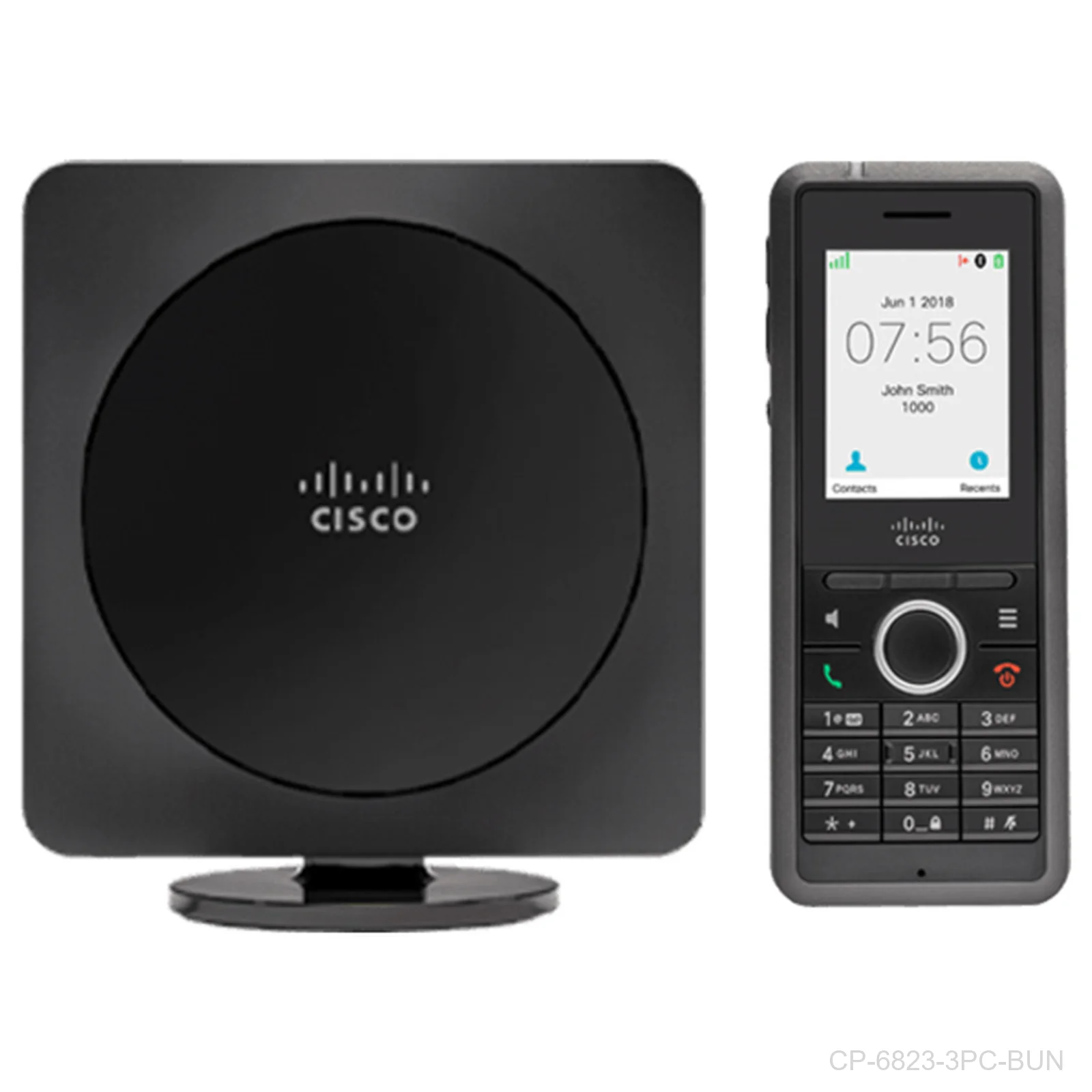 Cisco CP-6823-3PC-BUN 6823 IP DECT Phone and Base Bundle