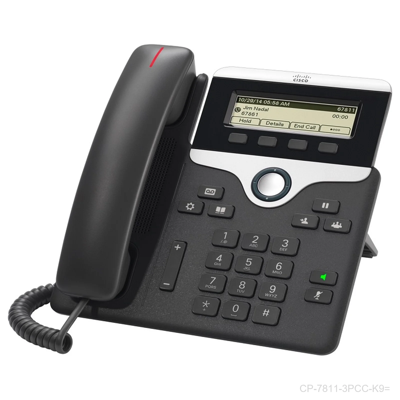 Cisco CP-7811-3PCC-K9= 7811 1-Line MPP IP Phone
