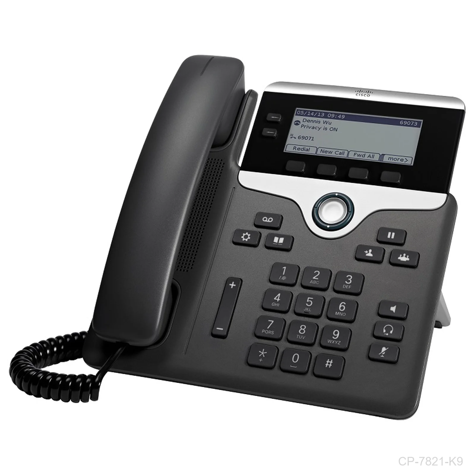 Cisco CP-7821-K9 7821 2-Line IP Phone