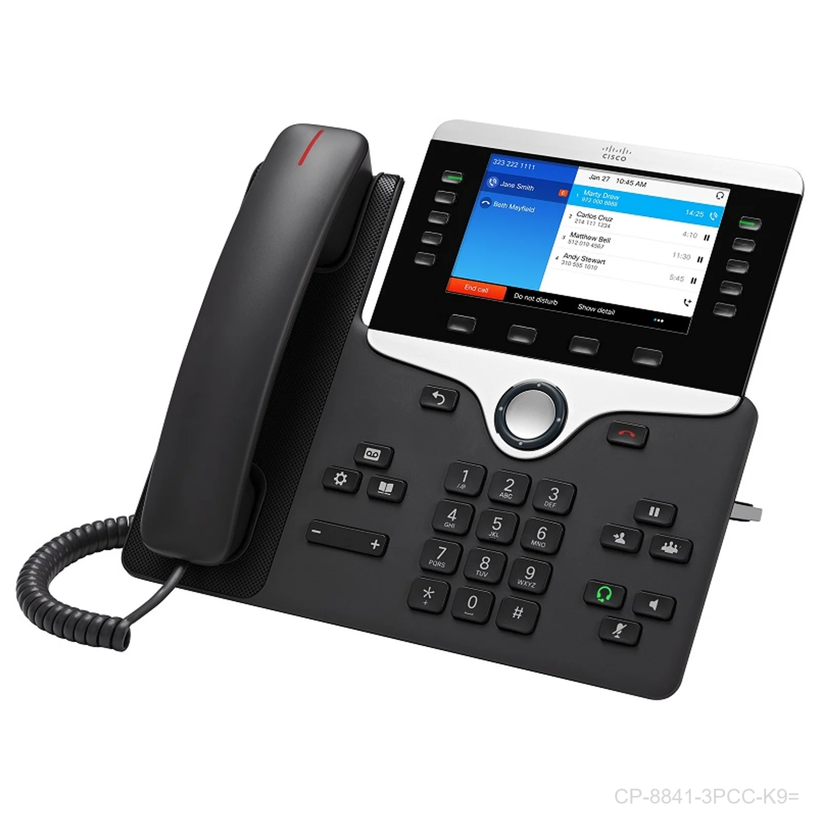 Cisco CP-8841-3PCC-K9= 8841 MPP Colour IP Phone