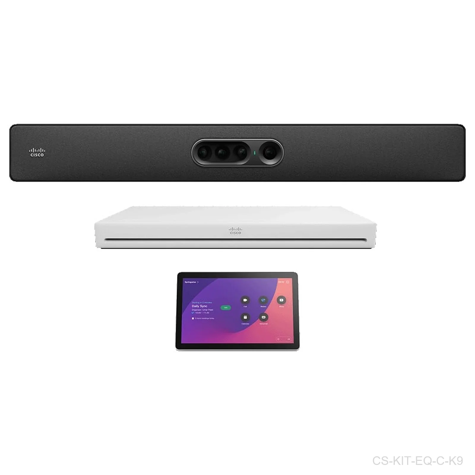 [CS-KIT-EQ-C-K9] Cisco CS-KIT-EQ-C-K9 Room Kit EQ Carbon Black Video System