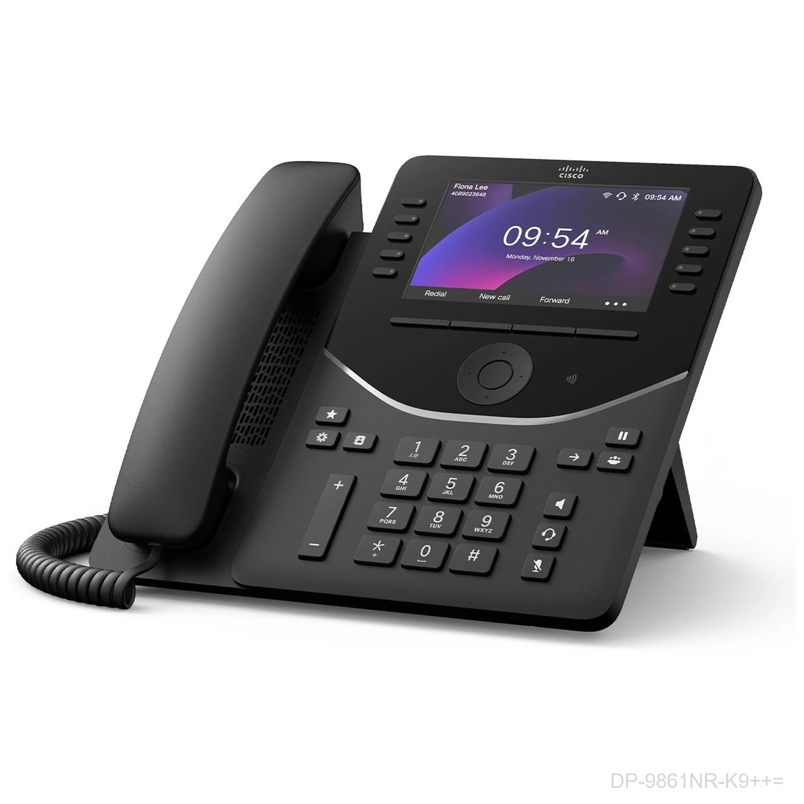 [DP-9861NR-K9++=] Cisco DP-9861NR-K9++= Desk Phone 9861 No Radio TAA Carbon Black