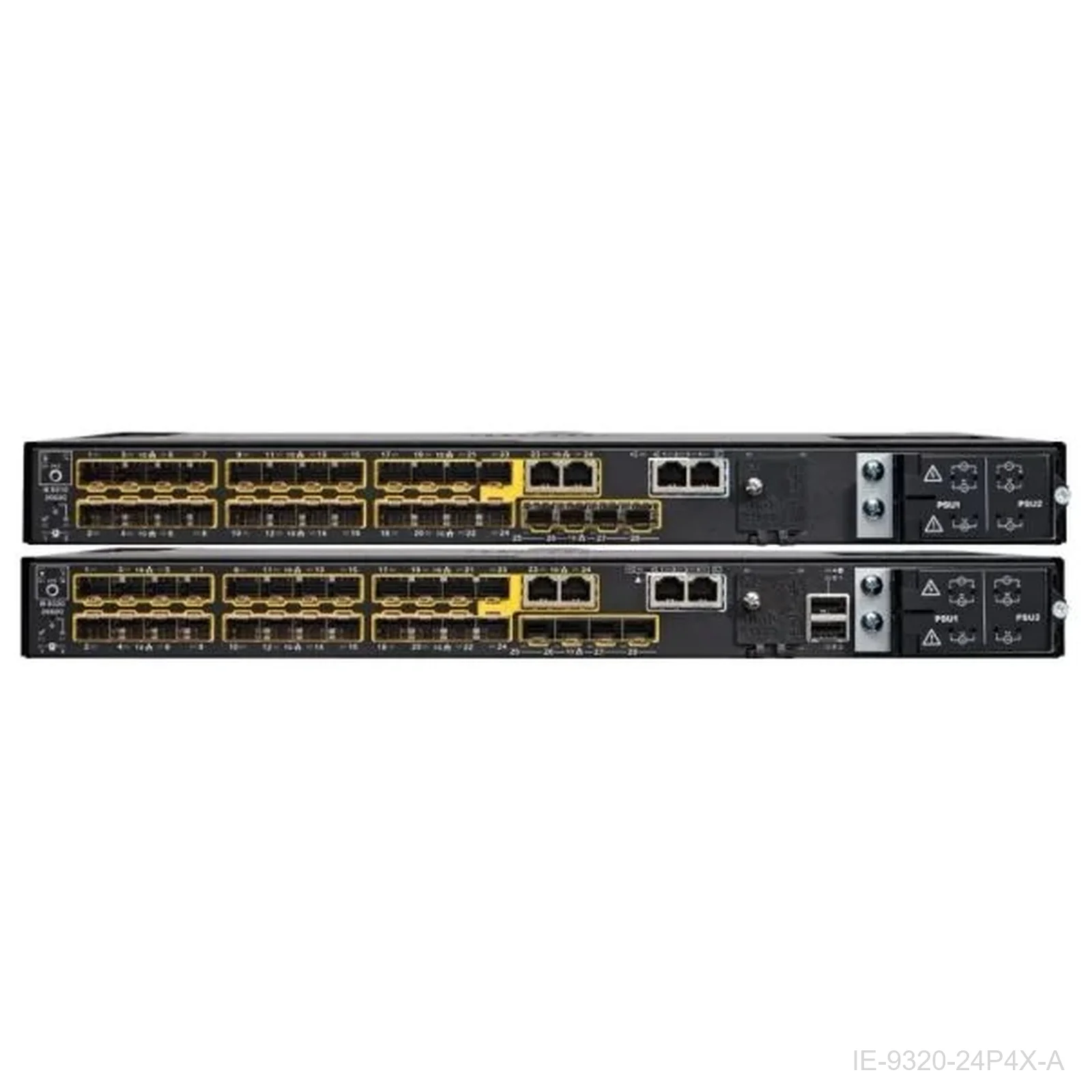 Cisco IE-9320-24P4X-A – Catalyst IE9300 Rugged Switch, 24 GE PoE+ Ports, 4 x 1/10G Uplinks, Network Advantage