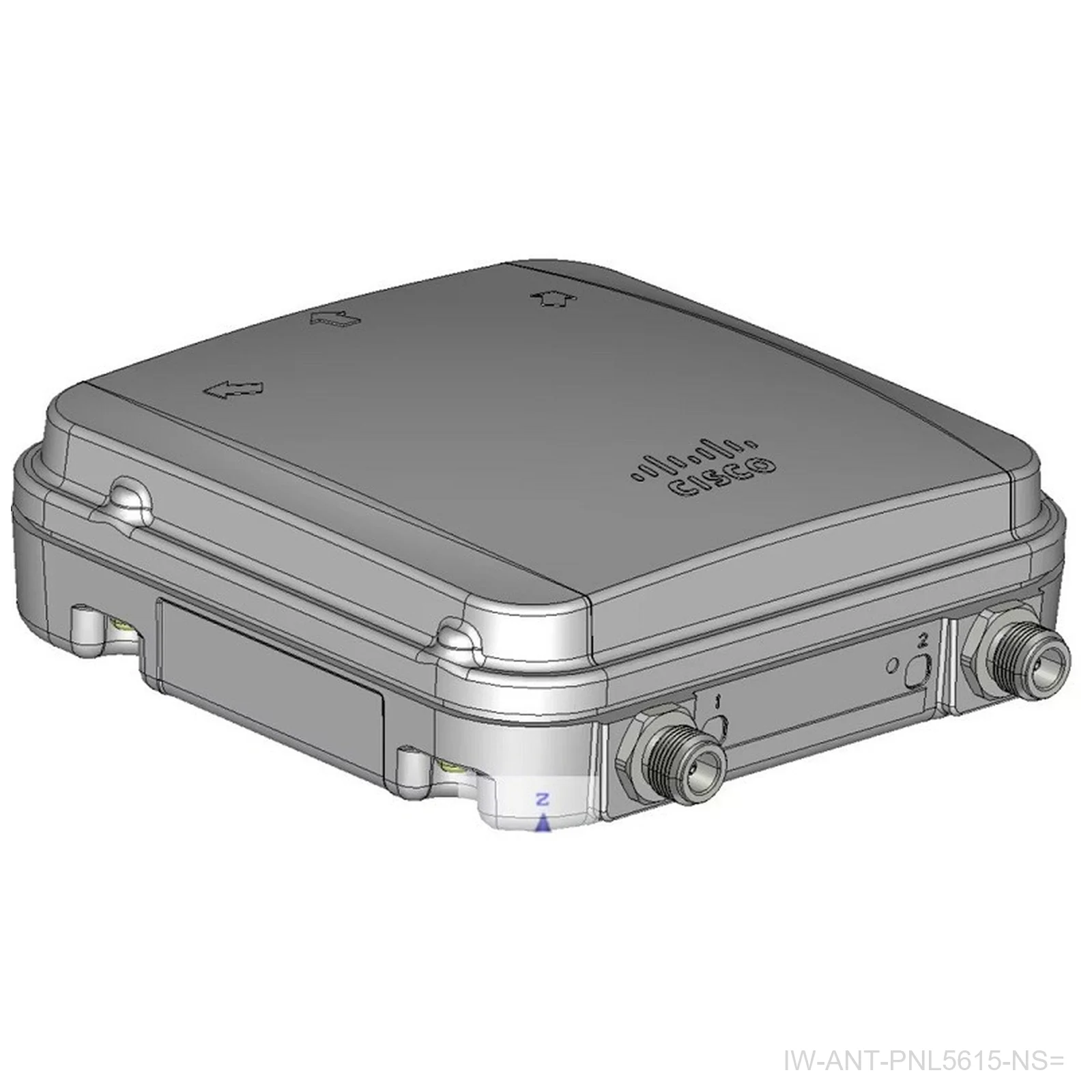 Cisco IW-ANT-PNL5615-NS= – Industrial Wireless 2-Port High Gain Panel Antenna