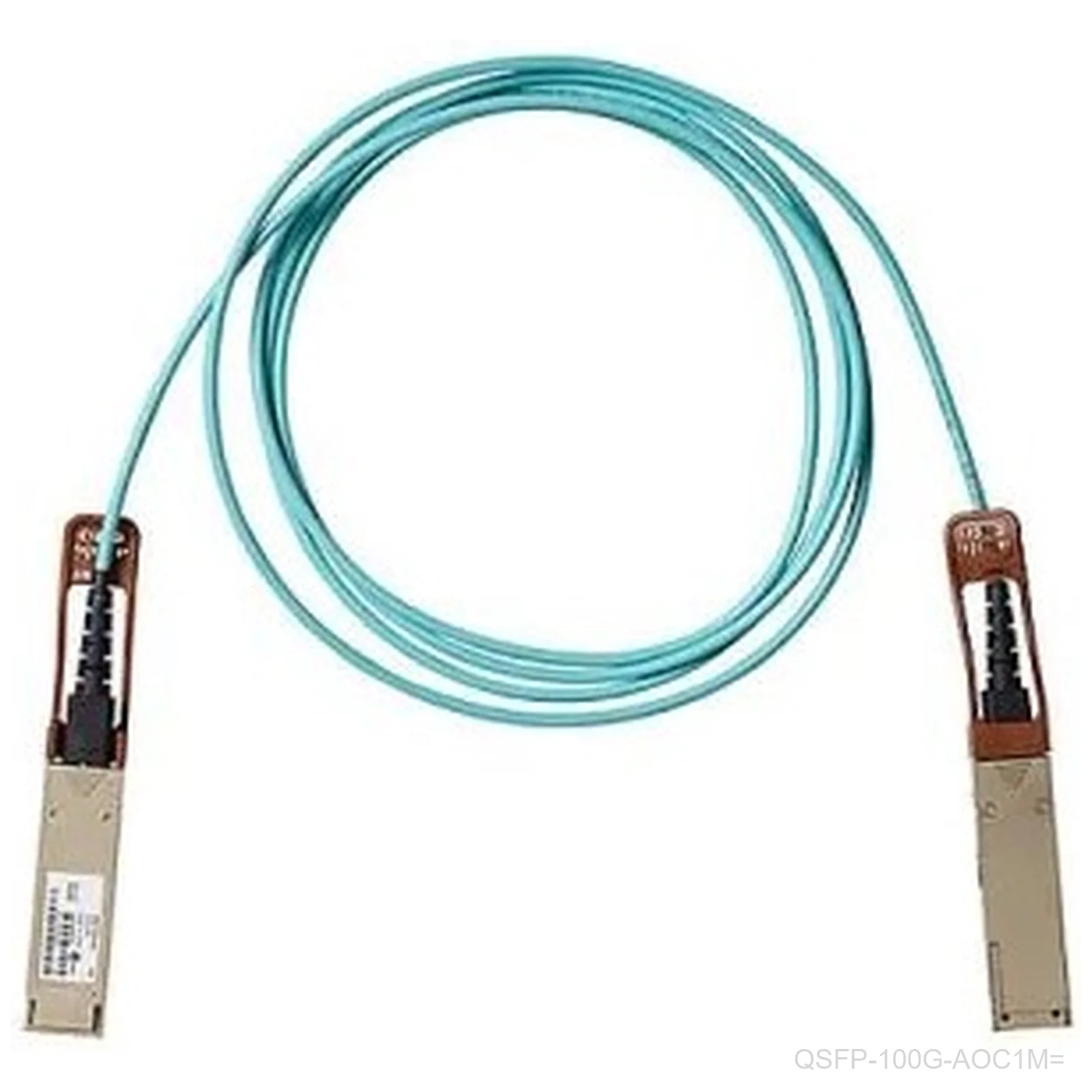 Cisco QSFP-100G-AOC1M= – 100GBASE QSFP Active Optical Cable, 1 m