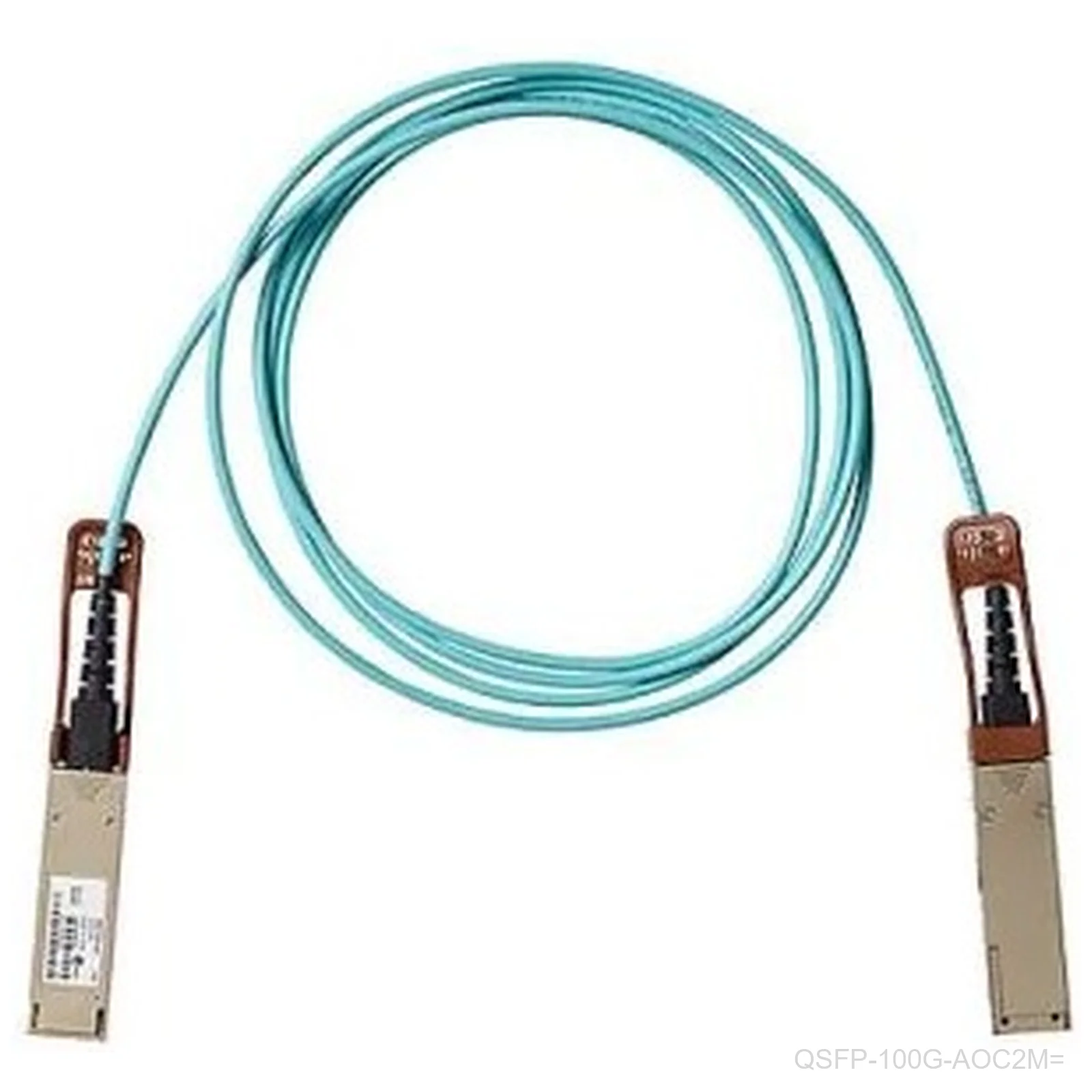 Cisco QSFP-100G-AOC2M= – 100GBASE QSFP Active Optical Cable, 2 m