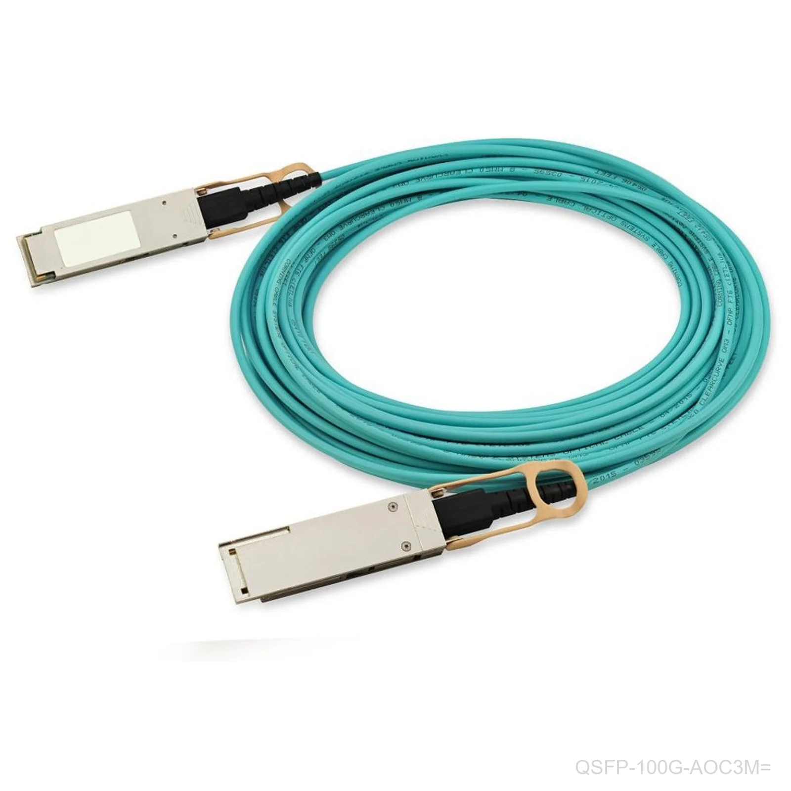 Cisco QSFP-100G-AOC3M= – 100GBASE QSFP Active Optical Cable, 3 m