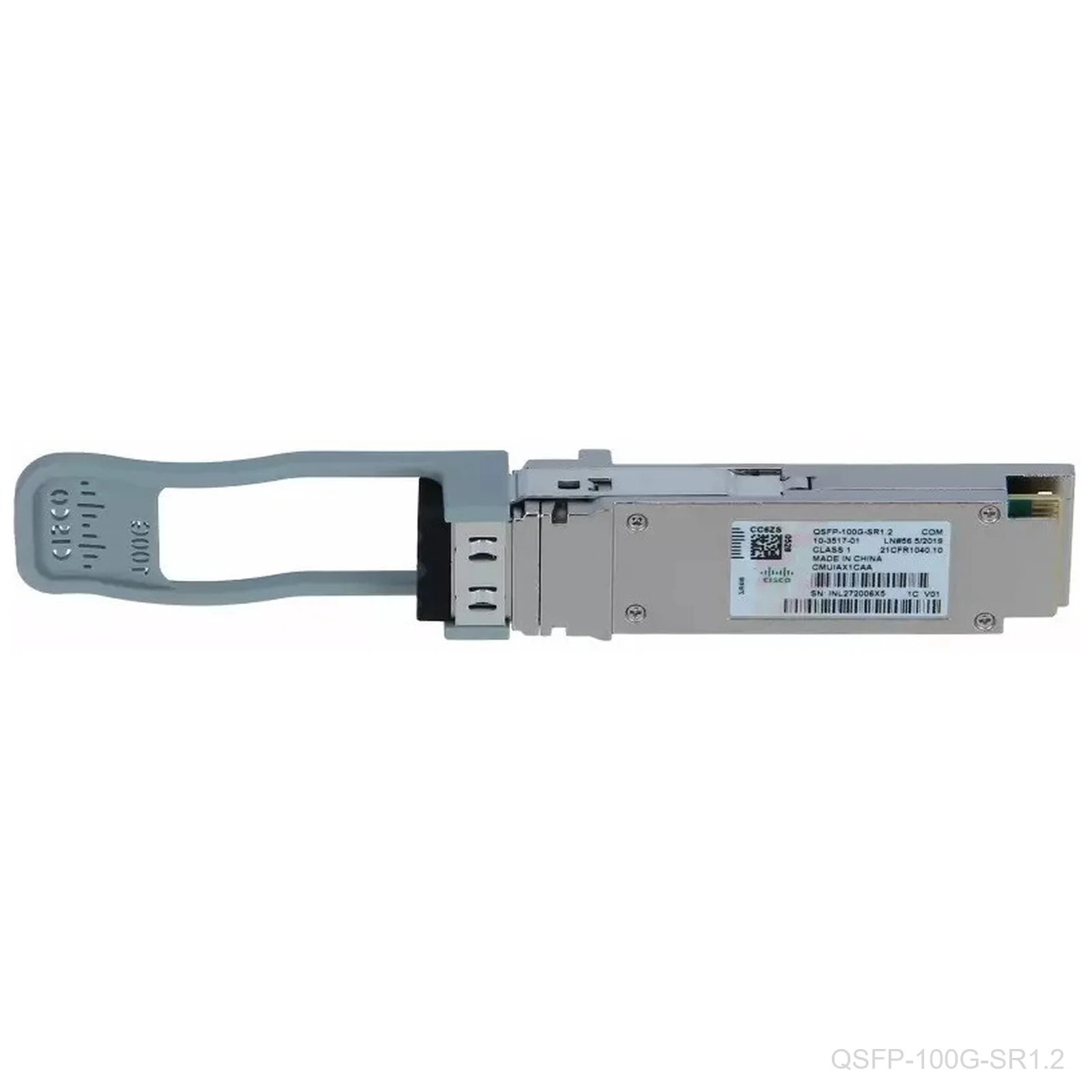 Cisco QSFP-100G-SR1.2 – 100G SR1.2 BiDi QSFP Transceiver, LC, 100 m over OM4