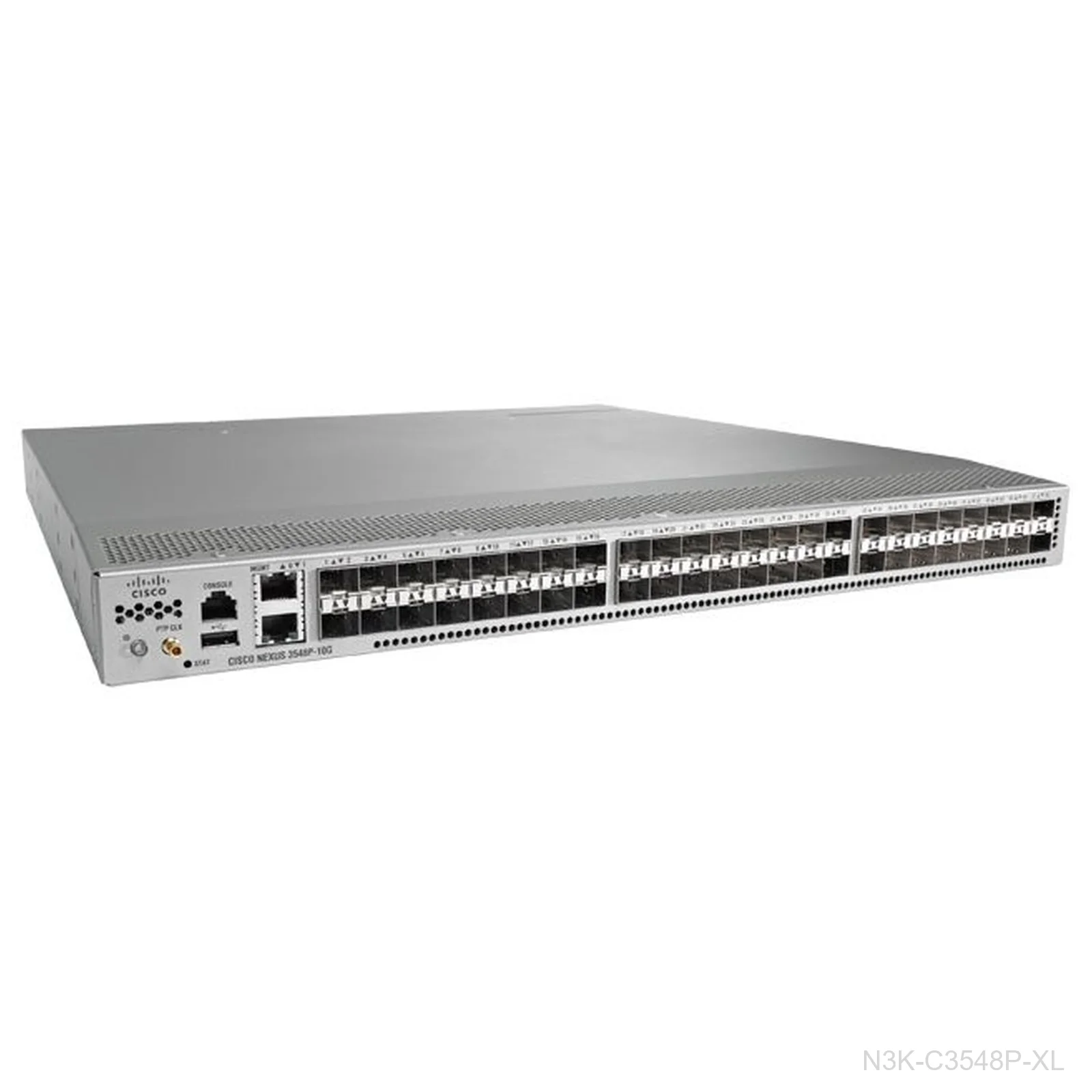 Cisco N3K-C3548P-XL Nexus 3548-XL Switch, 48x 1/10G SFP+, 1RU, Ultra-Low Latency