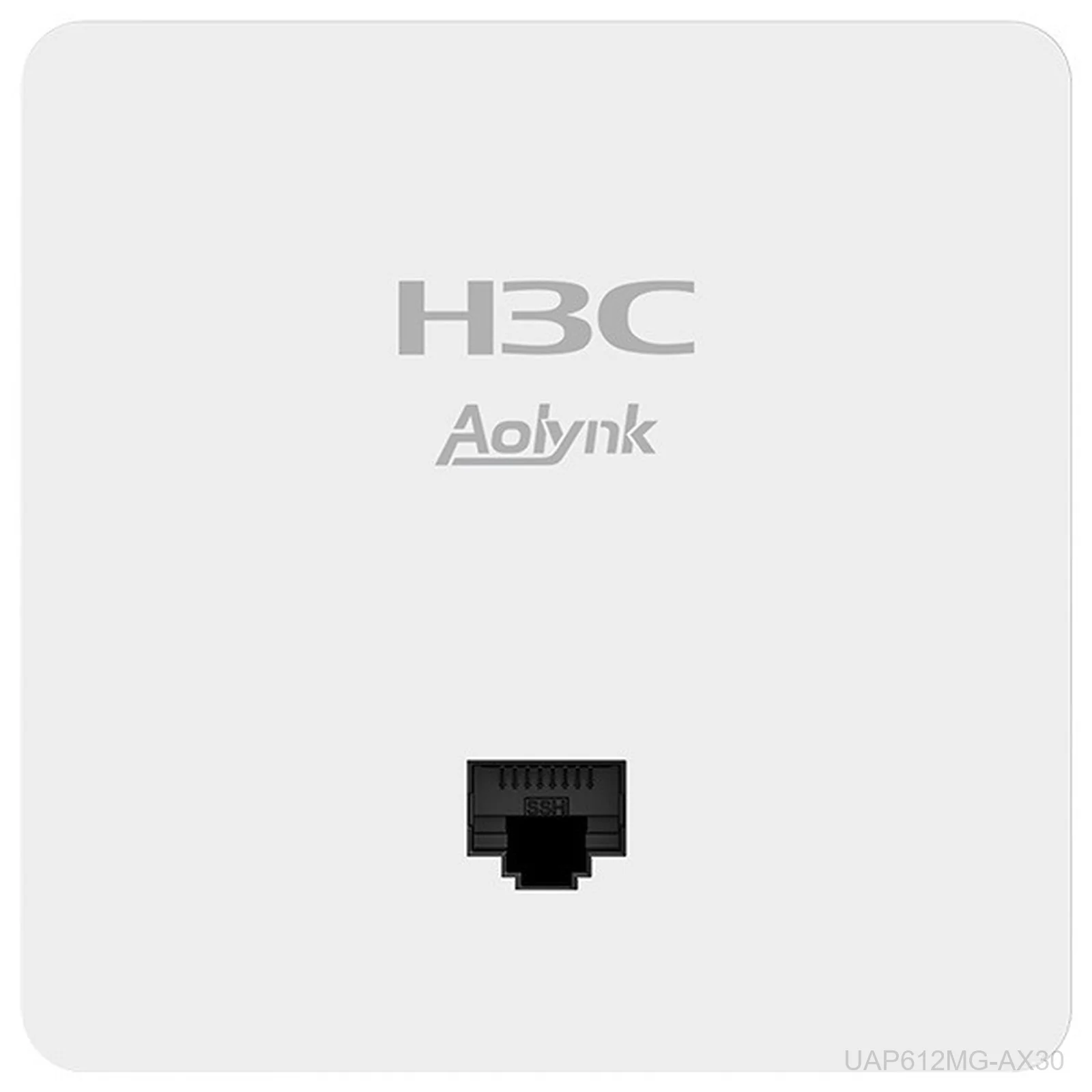 H3C UAP612MG-AX30 Aolynk Wall-Plate Wi-Fi 6 Access Point, AX3000, 2.5G Port, 9801A7VW