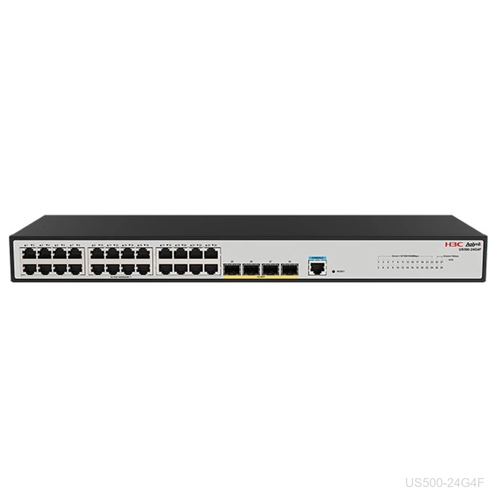 H3C US500-24G4F Aolynk 24-Port Gigabit Switch, 4x 1G SFP, 9801A8E6