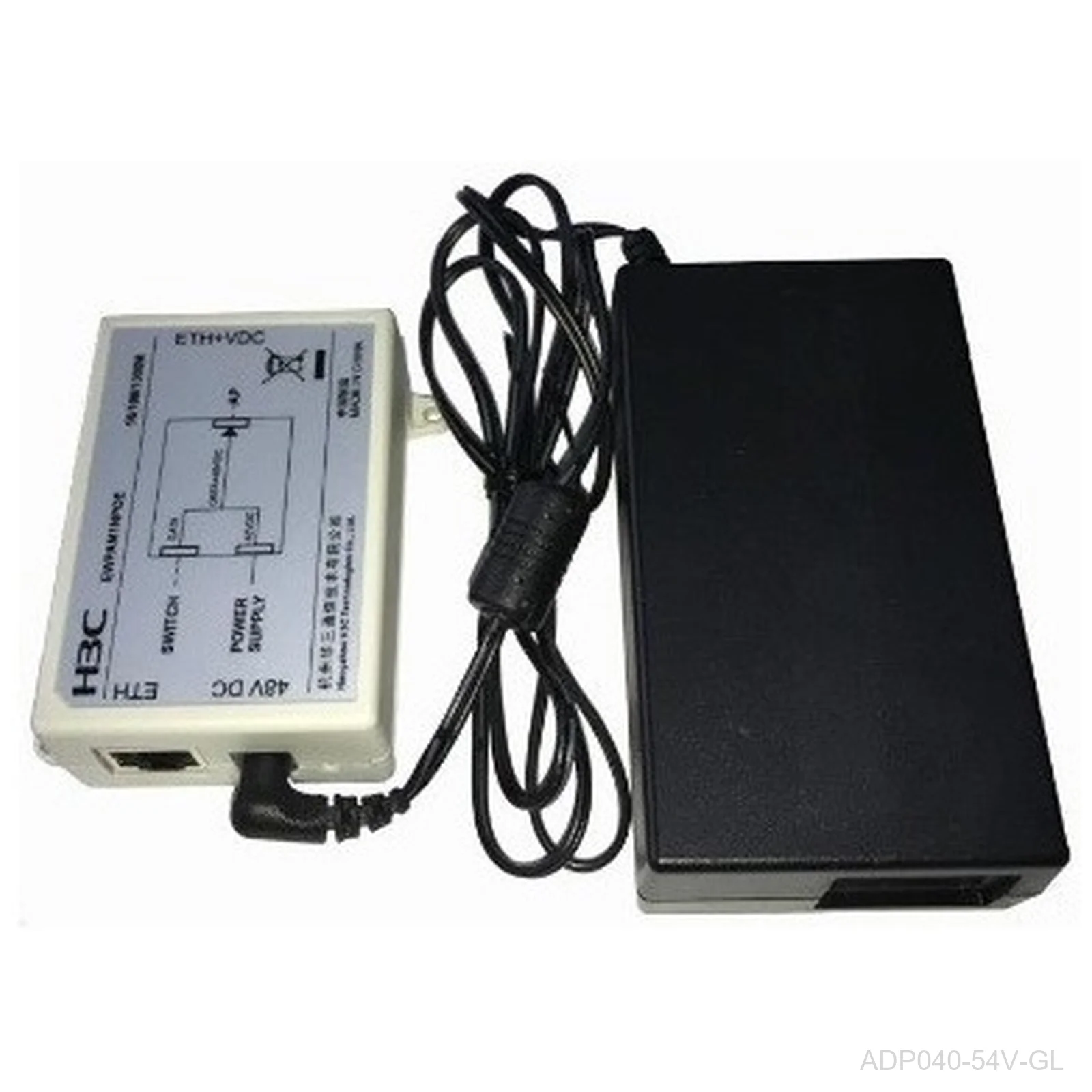 H3C ADP040-54V-GL 54V 40W High Power Adapter, AC Input, 0231A9BS