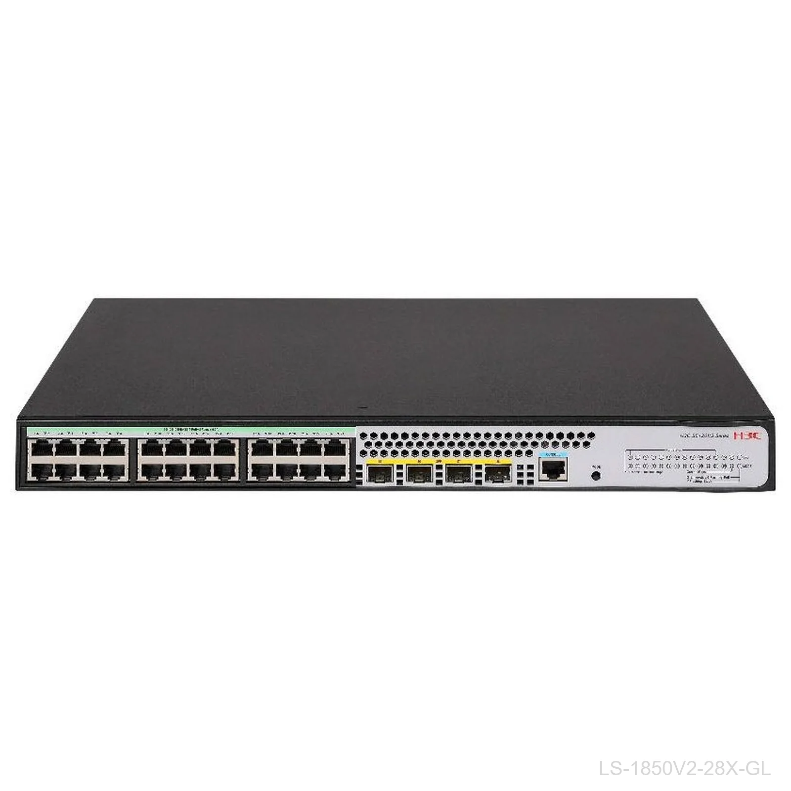 H3C LS-1850V2-28X-GL 24-Port Gigabit Switch, 4x 10G SFP+, 9801A4MN
