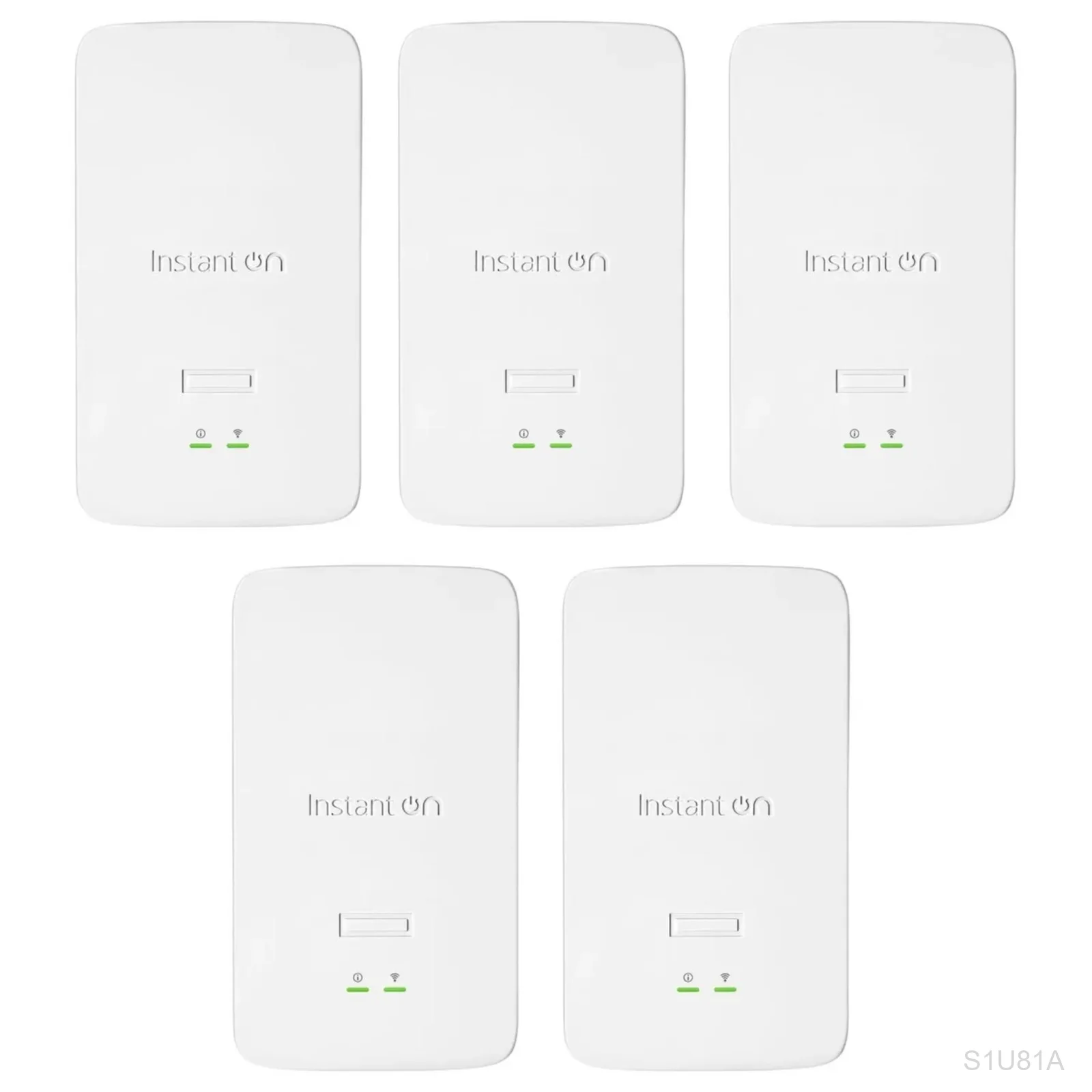 HPE Networking Instant On S1U81A AP22D Wi-Fi 6 Access Point, 5 Pack