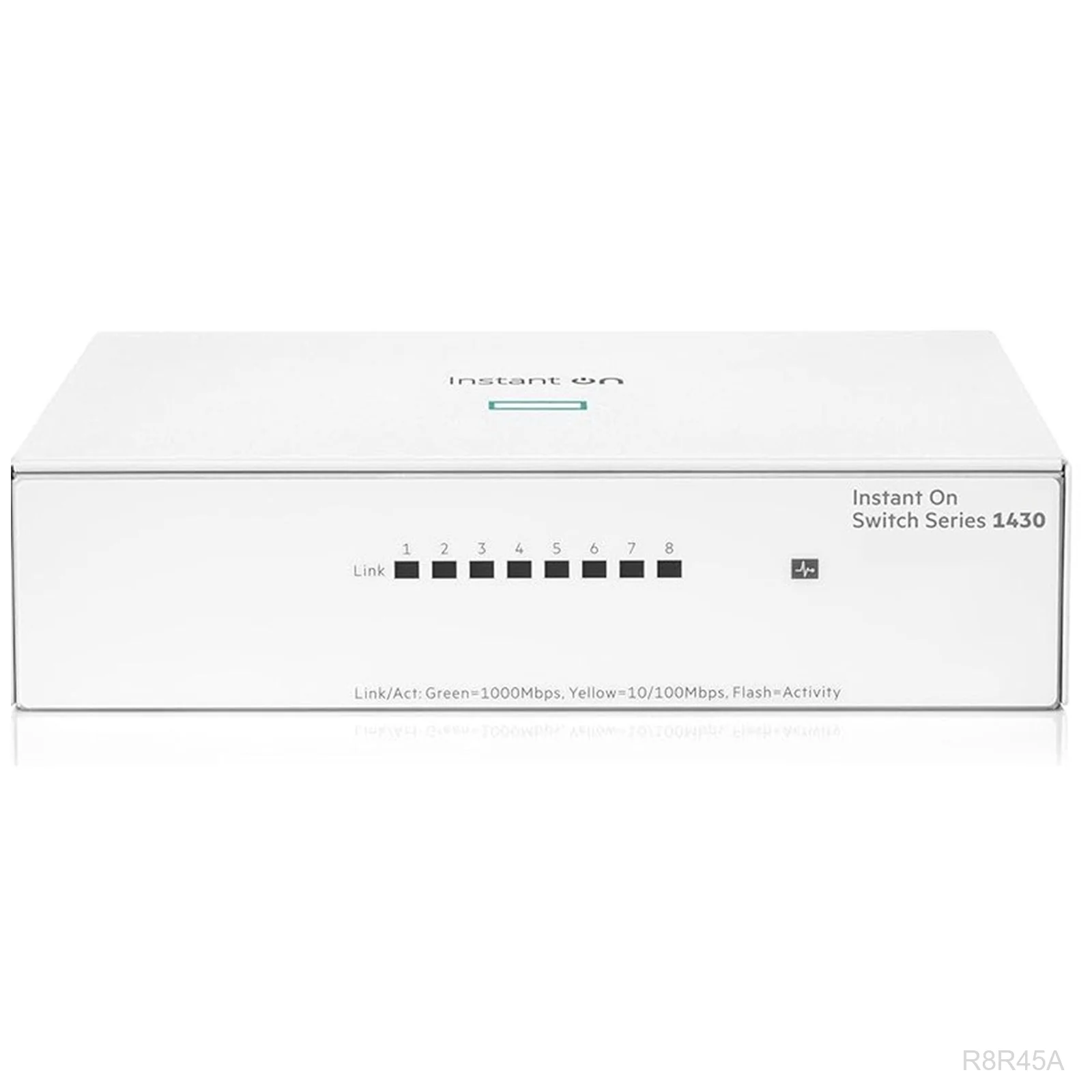 HPE Networking Instant On R8R45A 1430 Series 8-Port Gigabit Switch, Unmanaged