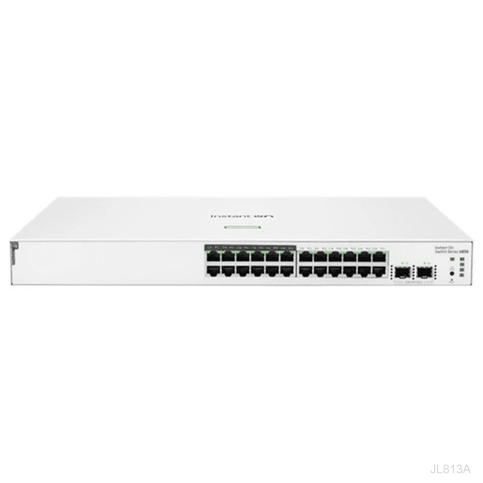 HPE Networking Instant On JL813A 1830 Series 24-Port Gigabit Switch, 12-Port PoE+ 195W, 2x SFP
