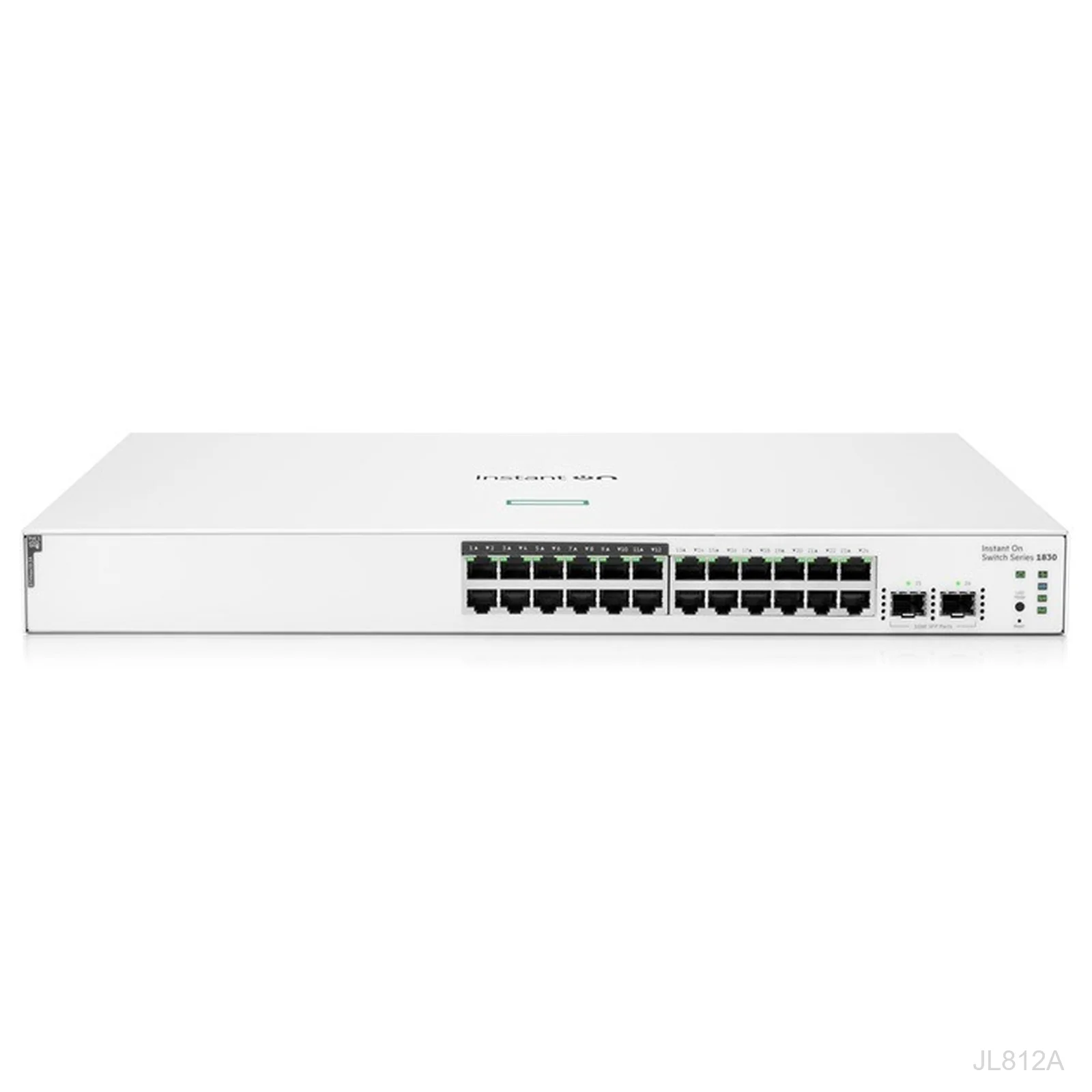 HPE Networking Instant On JL812A 1830 Series 24-Port Gigabit Switch, 2x SFP Uplink