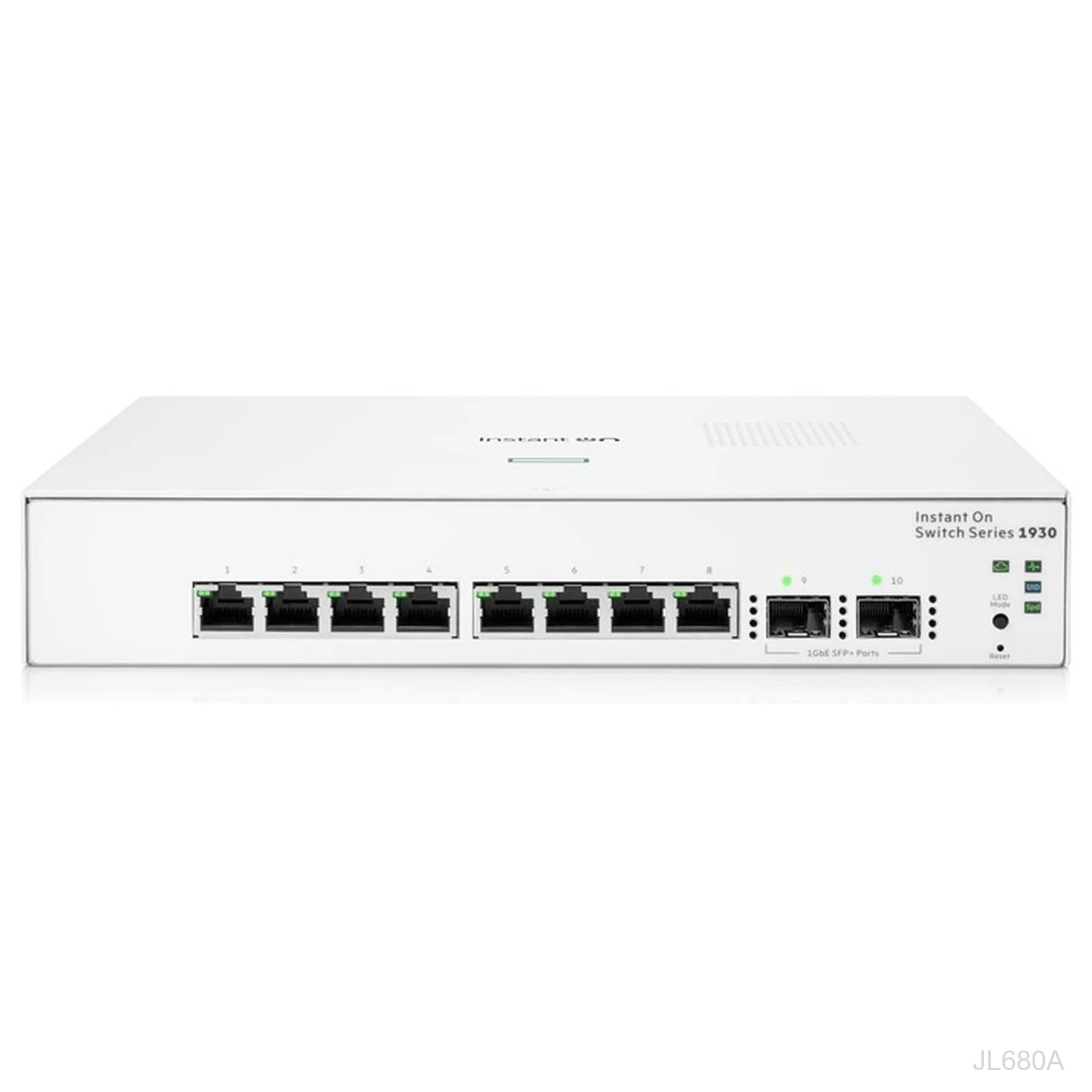 HPE Networking Instant On JL680A 1930 Series 8-Port Gigabit Switch, 2x SFP Uplink
