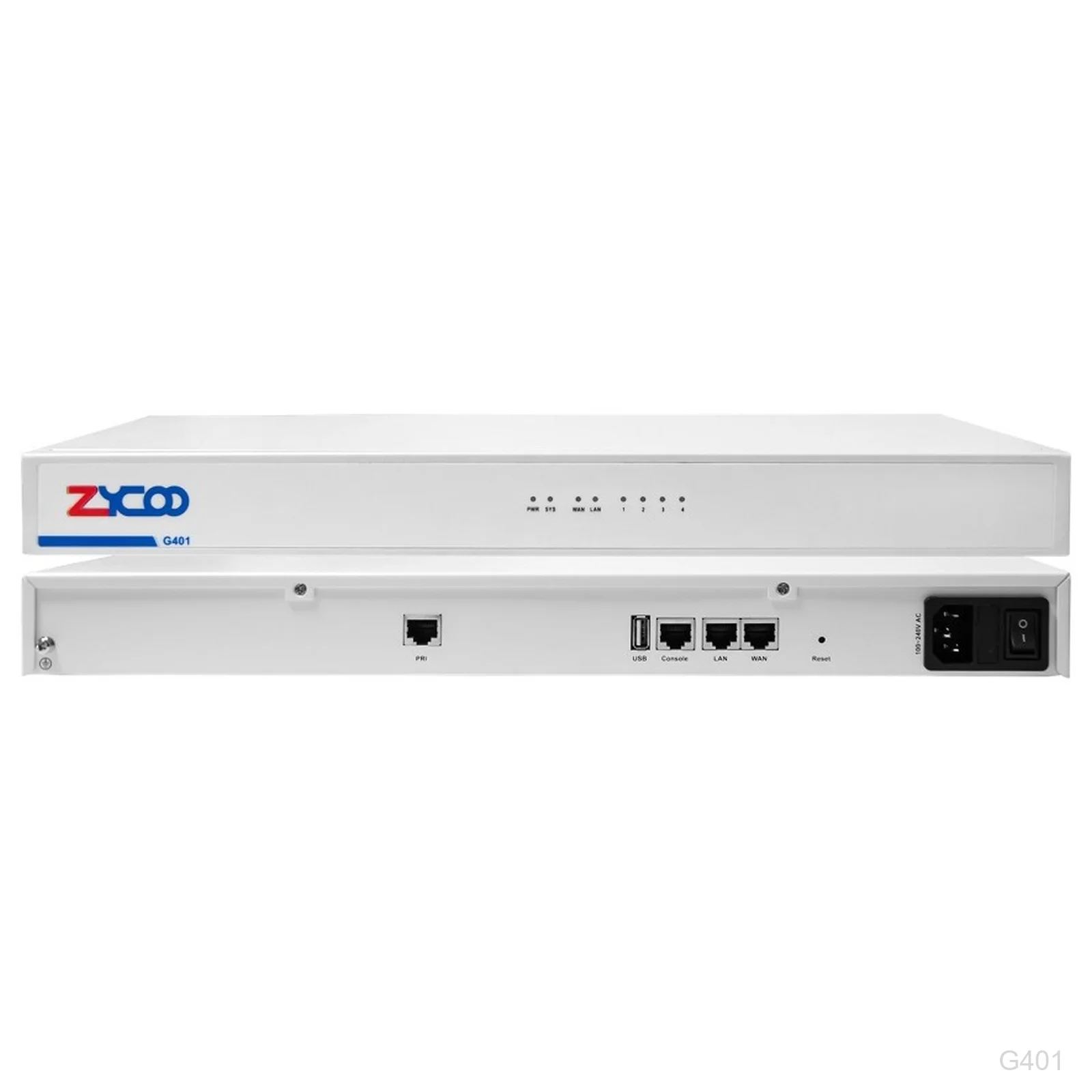 ZYCOO G401 PRI VoIP Gateway, 1 x E1/T1, 30 Channels