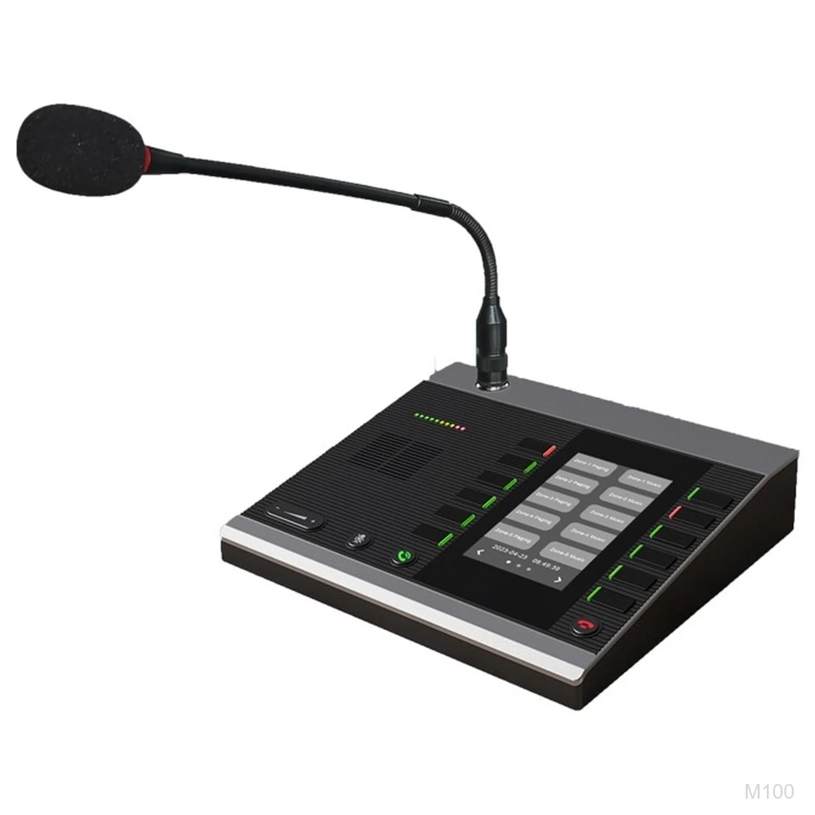 ZYCOO M100 Dispatch Microphone Console, SIP, PoE