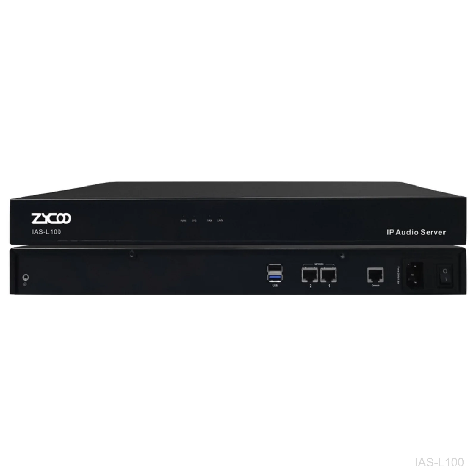 ZYCOO IAS-L100 IP Audio Server, 100 SIP Endpoint Licences
