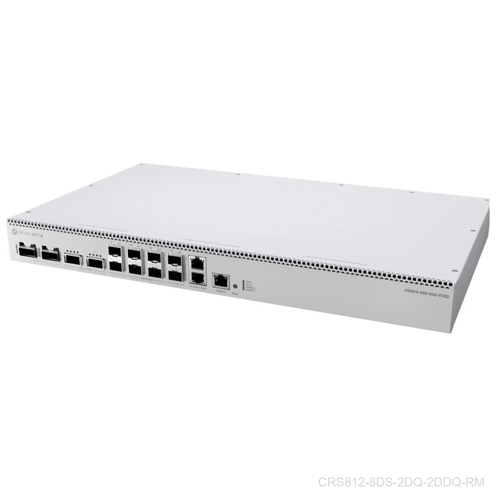 [CRS812-8DS-2DQ-2DDQ-RM] MikroTik CRS812 DDQ - CRS812-8DS-2DQ-2DDQ-RM