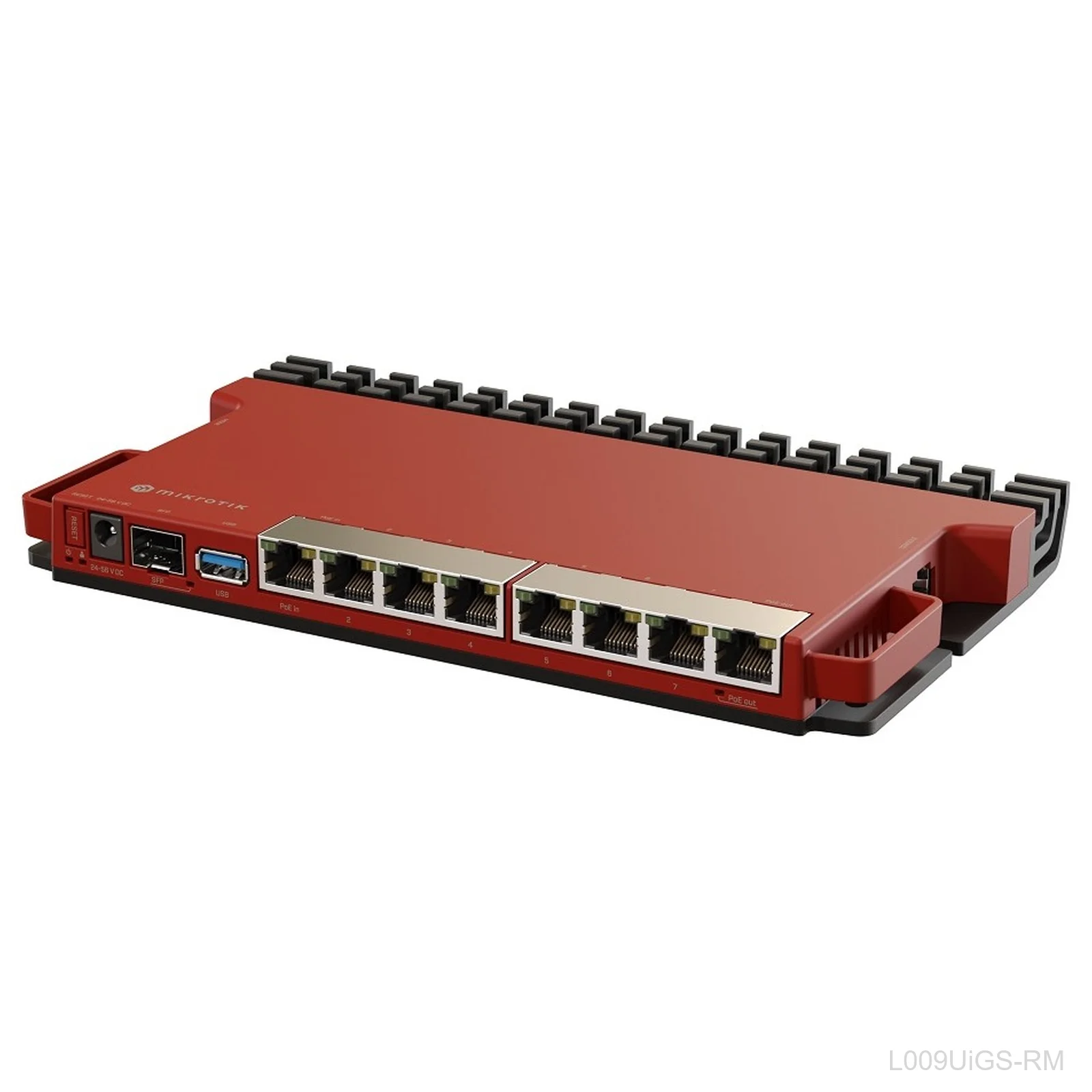 MikroTik L009 8 Port PoE High Performance Router - includes rackmount