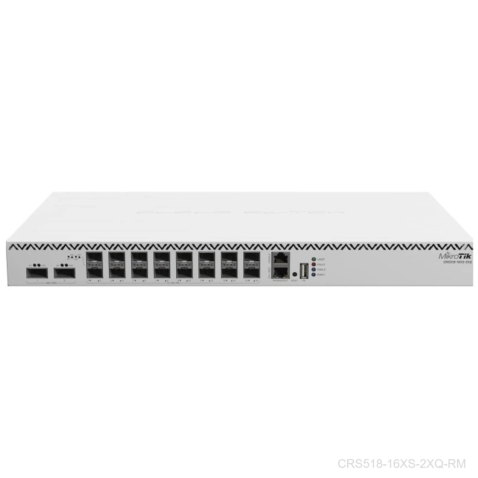 [CRS518-16XS-2XQ-RM] MikroTik A 100 Gigabit switch for enterprise networks and data centers