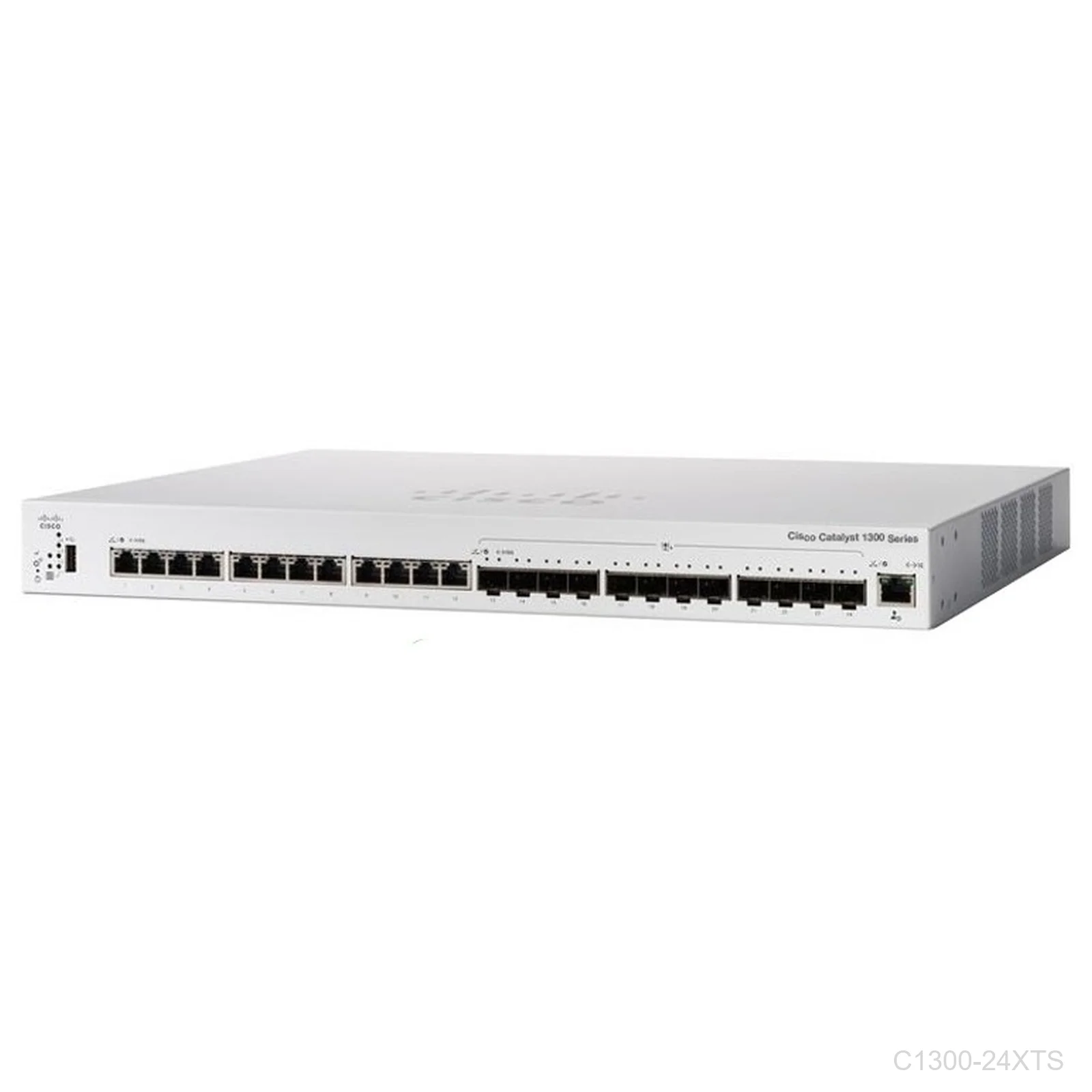 Cisco C1300-24XTS, 12 x 10G copper + 12 x 10G SFP+, Layer 3 Catalyst Switch