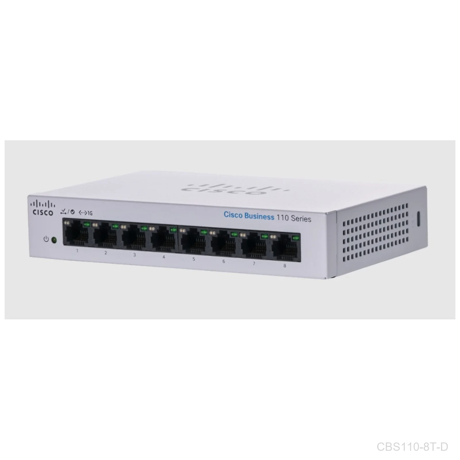 [CBS110-8T-D] Cisco CBS110-8, 8 Giga ports desktop unmanaged switch