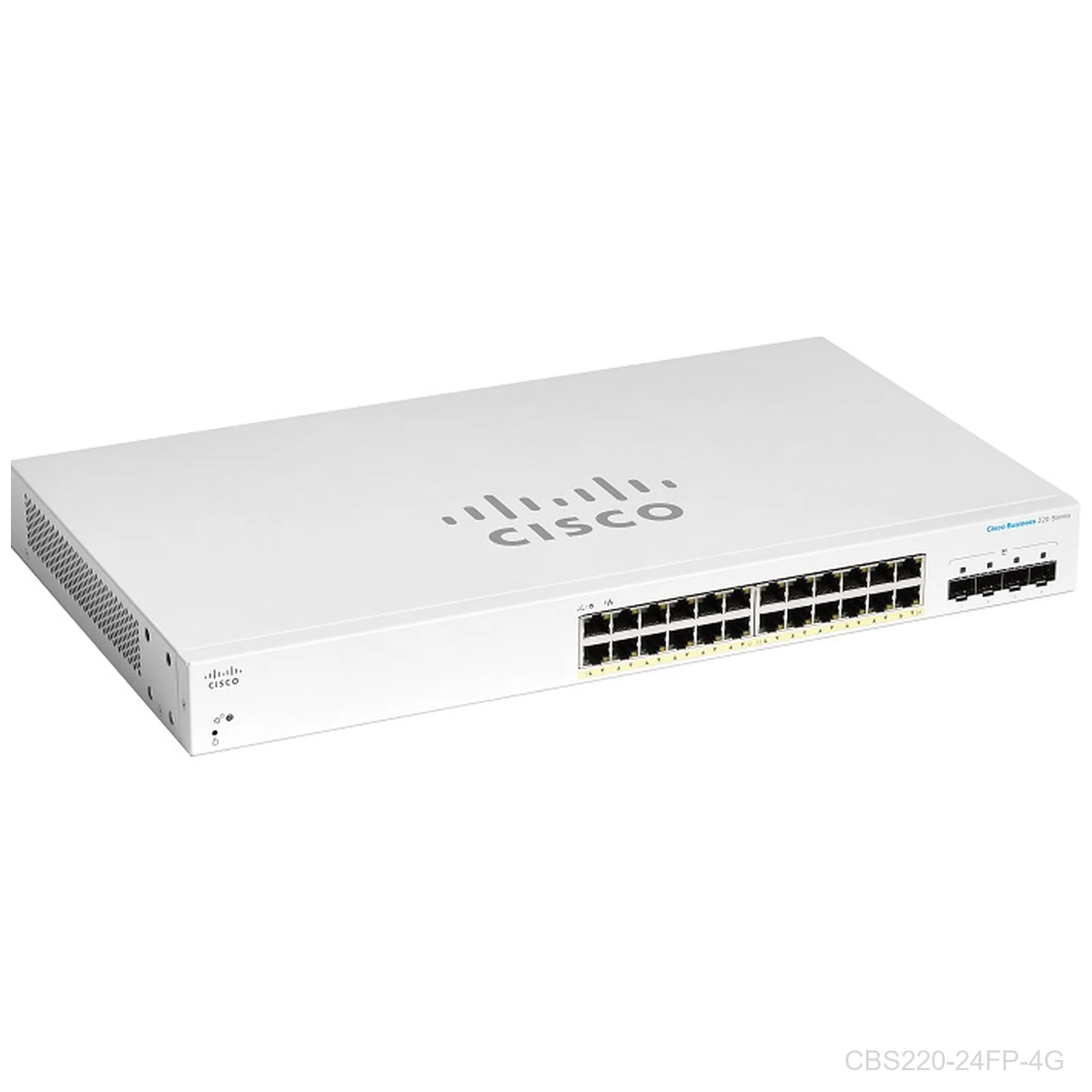 [CBS220-24FP-4G] Cisco CBS220-24FP-4G, 24 ports Giga POE+ 382W with 4 x 1G SFP port, Switch