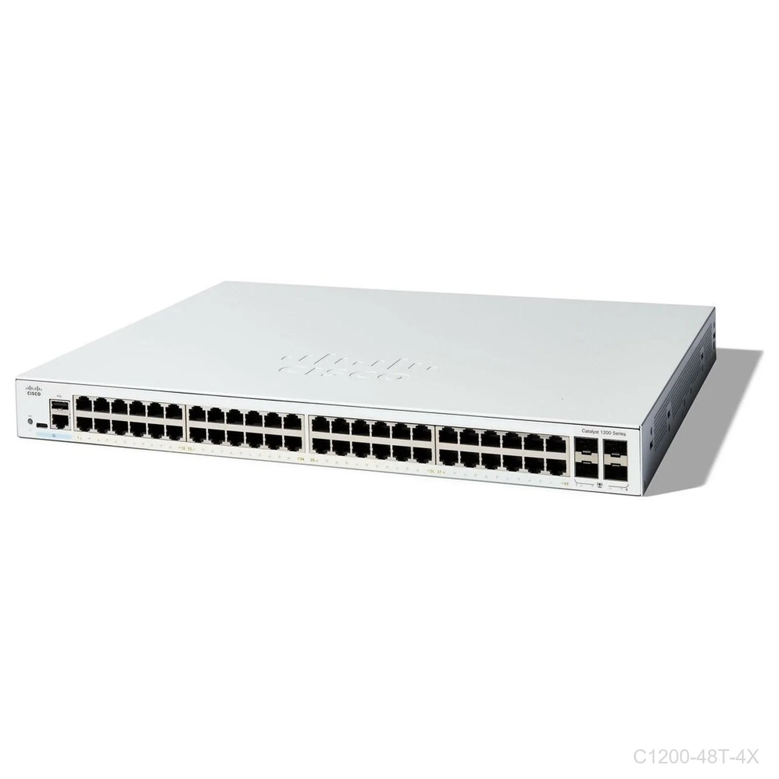 [C1200-48T-4X] Cisco C1200-48T-4X, 48 ports Giga + 4 x 10G SFP uplink ports, Catalyst Switch