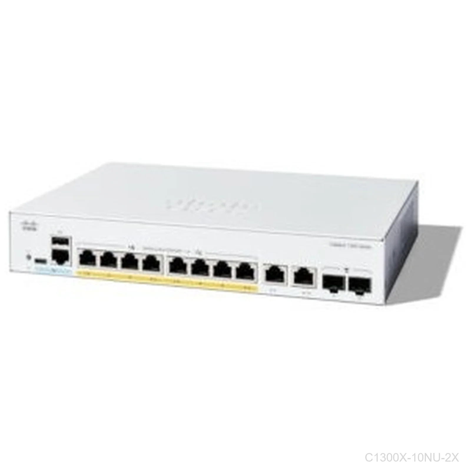 Cisco C1300X-10NU-2X, 10 ports 5G mGig 60W PoE++ 385W, with 2 x 10G SFP28, Catalyst Switch